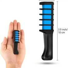 1 件装女童发粉化妆套装发粉梳临时可洗染发剂儿童生日万圣节圣诞节礼物玩具适合女孩儿童年龄 5 6 7 8 9 10 11 12 岁