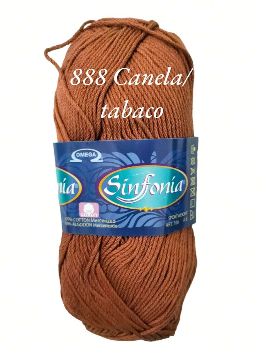 SINFONIA YARN 100 Grs - 紅木色 - 查看 1