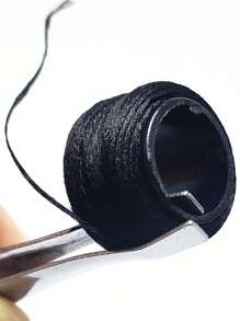 10m Black Microblading Mapping String For Eyebrow & Eyeliner Make-Up, Semi-Permanent Eyebrow Positioning Measuring Tool,Makeup,Cheap,Room Decor,Vanity,Travel,Bedroom,Makeup Accessories,Cheap,Stocking Stuffers,Makeup,Makeup Tools,Cheap Stuff,Gifts,Gifts For Women,Christmas Gifts - Black - View 5