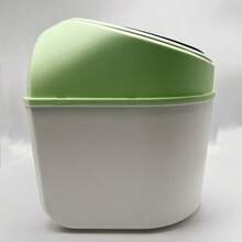 5kg/10kg Capacity Round Rice Bucket, Household Insect-Proof, Moisture-Proof, Sealed Rice Storage Box, Can Store Flour, Grains And Rice, Rice Organizer - Green - View 5