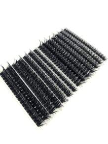 HBZGTLAD 14 Pairs Grafting False Eyelashes 60pcs + 80pcs Faux Mink Lashes Mixed Length Natural Lash Extensions 3D Russian Volume Individual Eyelashes Cosmetic Tools Black Paper Box Lashes Lash Clusters,Eye Lash Clusters,Individual Eyelashes,Lashes,Fake Lashes - Black - View 9