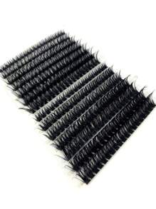 HBZGTLAD 14 Pairs Grafting False Eyelashes 60pcs + 80pcs Faux Mink Lashes Mixed Length Natural Lash Extensions 3D Russian Volume Individual Eyelashes Cosmetic Tools Black Paper Box Lashes Lash Clusters,Eye Lash Clusters,Individual Eyelashes,Lashes,Fake Lashes - Black - View 11
