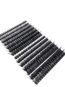 HBZGTLAD 14 Pairs Grafting False Eyelashes 60pcs + 80pcs Faux Mink Lashes Mixed Length Natural Lash Extensions 3D Russian Volume Individual Eyelashes Cosmetic Tools Black Paper Box Lashes Lash Clusters,Eye Lash Clusters,Individual Eyelashes,Lashes,Fake Lashes - Black - View 6