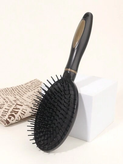 1pc Air Cushion Massage Hair Brush, Smoothing Frizzy Long Hair, Curly Hair Brush, Oval Volumizing Air Cushion Hair Brush For Home Use