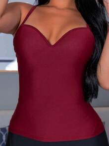 Women Blouses - 玫紅色 - 查看 9