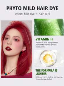 5入組奶茶棕色家用染髮劑,每天使用 - 海王紅 - 查看 2