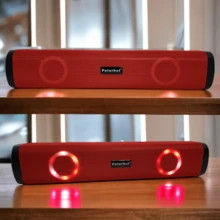 Increible bocina (modelo LM891) color rojo, azul y negro. - Rojo - Ver 2