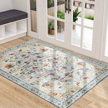 GENIMO Area Rug,Non-Slip Machine Washable Entrance Rug,Indoor Door Mat,20"x32",Shoes Scraper, Super Absorbent Welcome mat for Indoor Front Entrance Kitchen Bathroom Livingroom