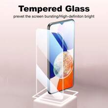 3pcs Mobile Phone Screen Tempered Glass Film Explosion-proof Scratch-resistant High Definition Clear Finger Print Unlock Compatible With Huawei P20 P30 P40 P50 Lite - 3Pcs - View 3