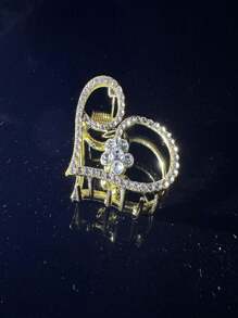 Hair Clips - 金色 - 查看 1