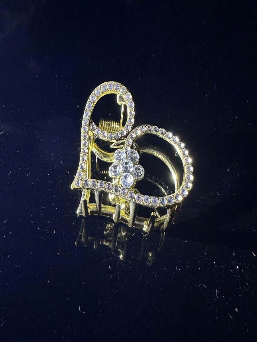 Hair Clips - 金色 - 查看 1