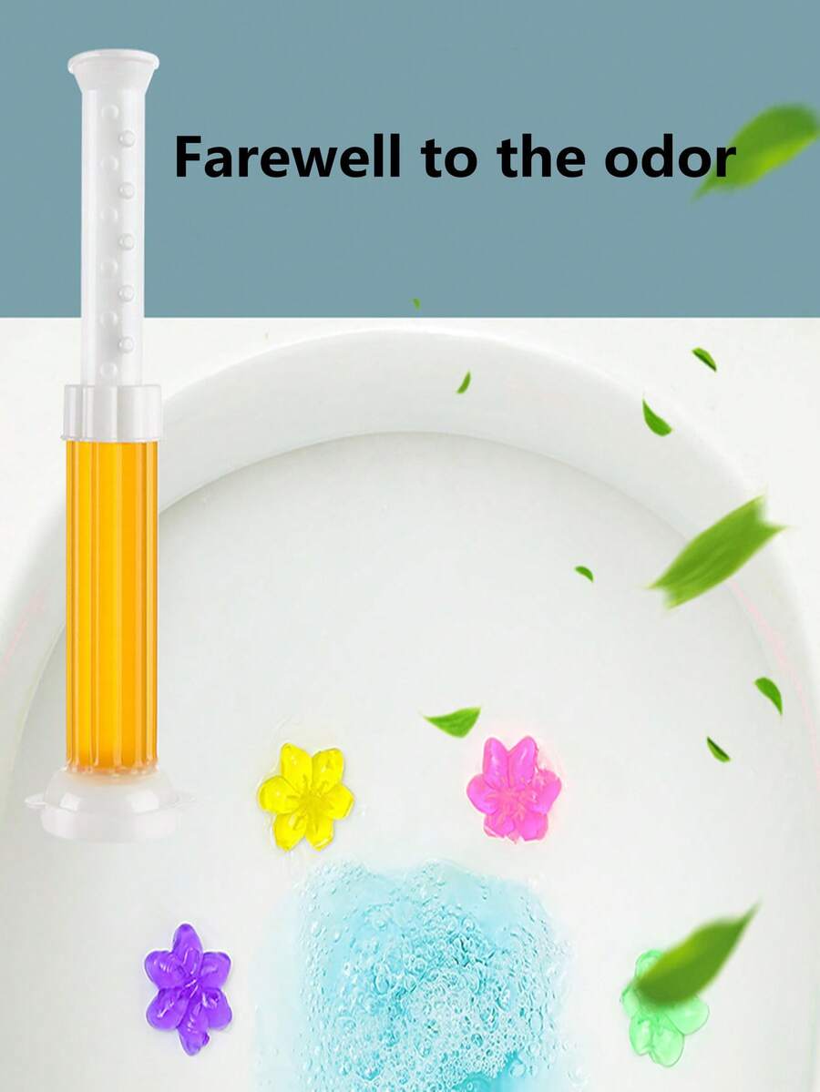 1pc Lavender Scented Toilet Deodorizer Gel, Purple SHEIN USA