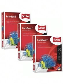 Pack 3 Paquetes de 500 hojas blancas Foto Bond - Blanco - Ver 1