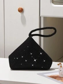 Glamouröse, Elegante, Exquisites, Ruhig Luxuriöse Pailletten, Stilvoll, Luxuriös, Glänzendes Glitzerndes Abendparty Clutch Abendtasche, Dinner Tasche Strass, Kunstperle Für Partymädchen, Frau, Braut - Perfekt Für Party, Hochzeit, Abschlussball, Abendessen/bankett