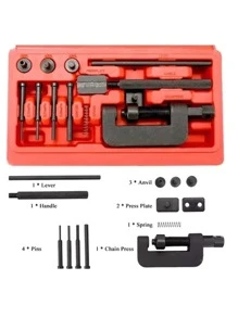 Chain Cutter Riveter Motorcycle Bike ATV Case. Vmingo - Black - View 8