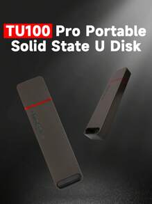 Thinkplus TU100Pro行動固態硬碟，Thinkplus 512GB/256GB/128GB USB3.1接口USB行動固態碟批發 - 灰色 - 查看 4
