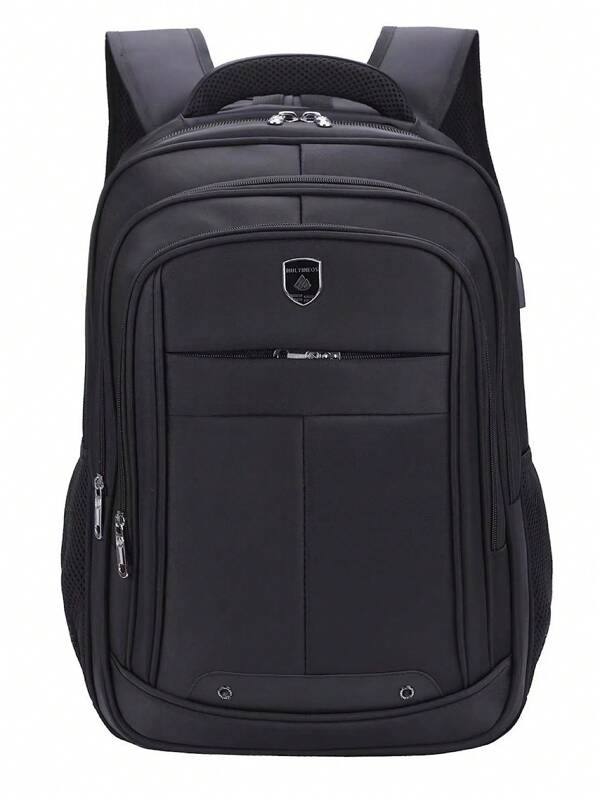 Multineos Comercio Mochila Grande Masculina Entrada P2 e Usb Para Estudantes e Escritório Com Suporte Para Notebook e Amplo Design Multineos Pronto Entrega