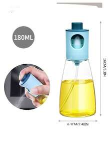 1 Botella Dispensador Aceite Spray Atomizador Aceiteras - Multicolor - Ver 3