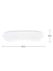 1 Pair Transparent Silicone Anti-Friction Heel Pads, Soft Cushion Applicable For All Shoes - Clear - View 8