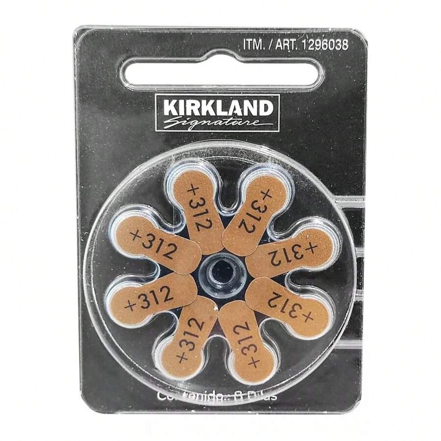 8 Pilas Bateria Aparato Auditivo Tamaño 312 Audifonos Baterias - Multicolor - Ver 1