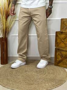 Men Jeans - Beige - View 2