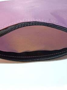 1入組素色便攜式化妝和收納包，帶零錢袋和手機袋，非常適合旅行萬聖節配飾萬聖節派對派對禮物萬聖節包