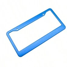 Blue License Plate Frame - Blue - View 1