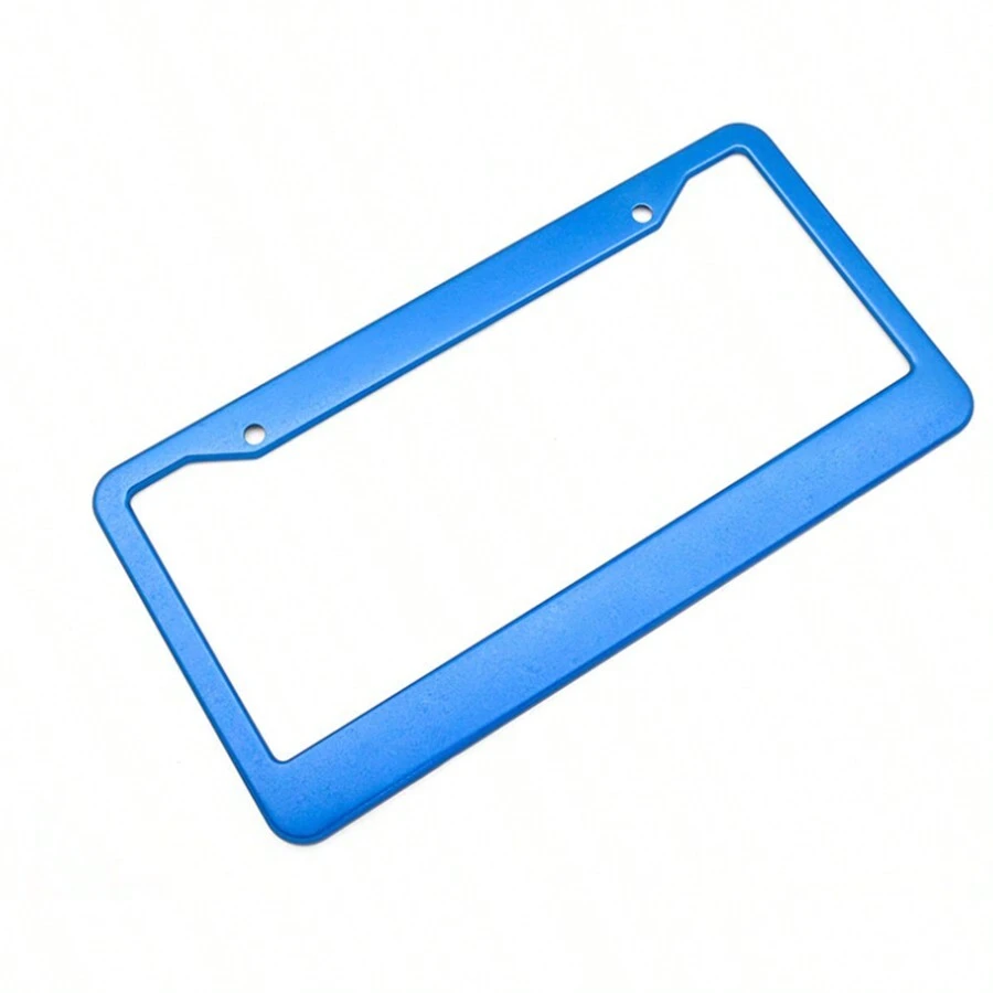 Blue License Plate Frame - Blue - View 1