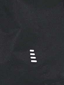 2件套三合一女式黑色可拆卸保暖内衬防风保暖户外徒步夹克外套 - 黑色 - 查看 7