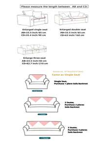 1入組加厚冬天靠墊套適用於沙發,絲絨沙發墊,客廳裝飾 - 淺灰色 - 查看 4