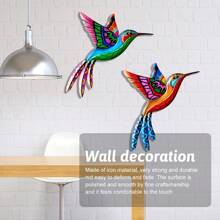 1 Bộ 2 Miếng 8.7 Inch Kim loại Chim ruồi Trang trí , Đầy màu sắc Kim loại Chim ruồi Thích hợp Đối với Trong nhà/Ngoài trời Đồ trang trí , Treo Vật trang trí , Nhà  Trang trí , Sân vườn Trang trí , Trang trí , Buổi tiệc Trang trí , Đồ dùng cho kỳ nghỉ , Ngày lễ Đồ trang trí , Văn phòng Đồ trang trí , Hiên nhà Đồ trang trí , Sân trong Đồ trang trí , Lễ ăn mừng Đồ trang trí , Trang trí đám cưới , Cà phê Đồ trang trí , Quán bar Đồ trang trí - Đầy màu sắc - Xem 5