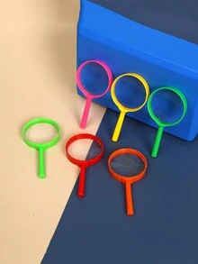 1 Pieza Lupa De Aumento En Color, Magnificador Óptico Hd Para El Aprendizaje Y La Exploración De Estudiantes - Multicolor - Ver 4