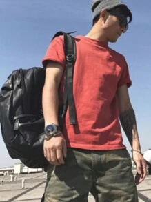 Men T-Shirts - Naranja Coral - Ver 1