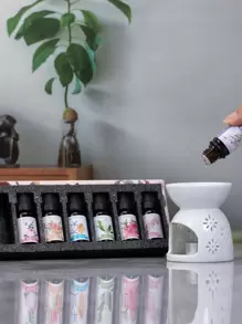 7入組10ml水溶性芳香療法精油 - 彩色 - 查看 1