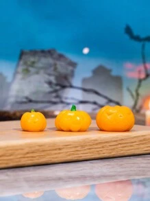 3入組萬聖節南瓜表情符號家居裝飾飾品 - 彩色 - 查看 4