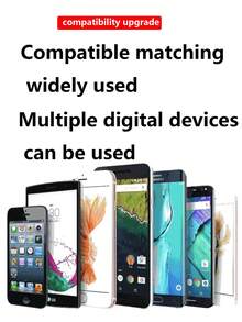 1pc Suction Cup Car Phone Holder - Black - View 4