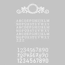 1 set/3 piezas estilo moderno DIY buzón casa número & dirección signo Placa Pegatinas rural buzón Decoración - Blanco - Ver 7