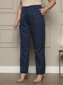 Plus Size Pants - Donker blauw - Bekijken 5