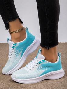 舒服的透氣跑步鞋,輕便軟底競技鞋適用於休閒穿戴 - 彩色 - 查看 5