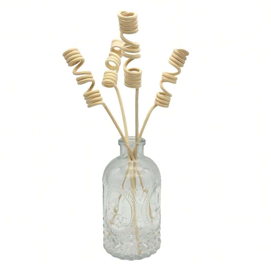 10pcs/pack Curly Spring Reed Diffuser Sticks For Home Fragrance, Home Decoration - 9.84inch(10pcs) - View 1