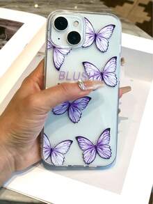 1 Ốp Điện Thoại Họa Tiết Bướm Vẽ Tay Tương Thích Với iPhone 15 Plus/15Pro - Nhiều màu - Xem 4