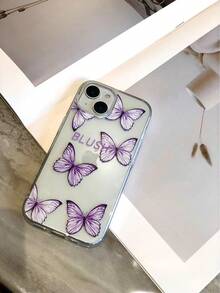 1 Ốp Điện Thoại Họa Tiết Bướm Vẽ Tay Tương Thích Với iPhone 15 Plus/15Pro - Nhiều màu - Xem 6