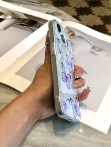 1 Ốp Điện Thoại Họa Tiết Bướm Vẽ Tay Tương Thích Với iPhone 15 Plus/15Pro - Nhiều màu - Xem 3