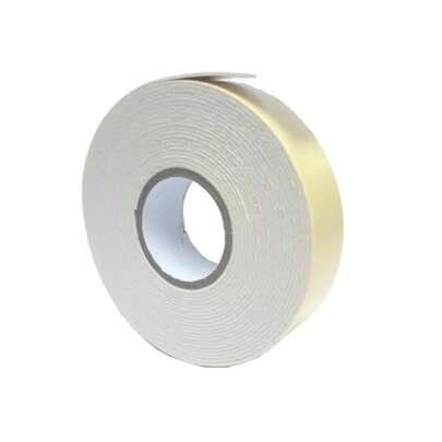 Fita Banana Dupla Face Adesivo De Espuma 2,4cm X 10 Metros