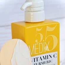 Medix 5.5維他命c和薑黃霜2包裝,每包裝15盎司:雙重作用緊實和美白面部和身體乳液-先進的抗衰老配方,減少不均勻的膚色,年齡斑點和陽光損傷 - 黃色 - 查看 4