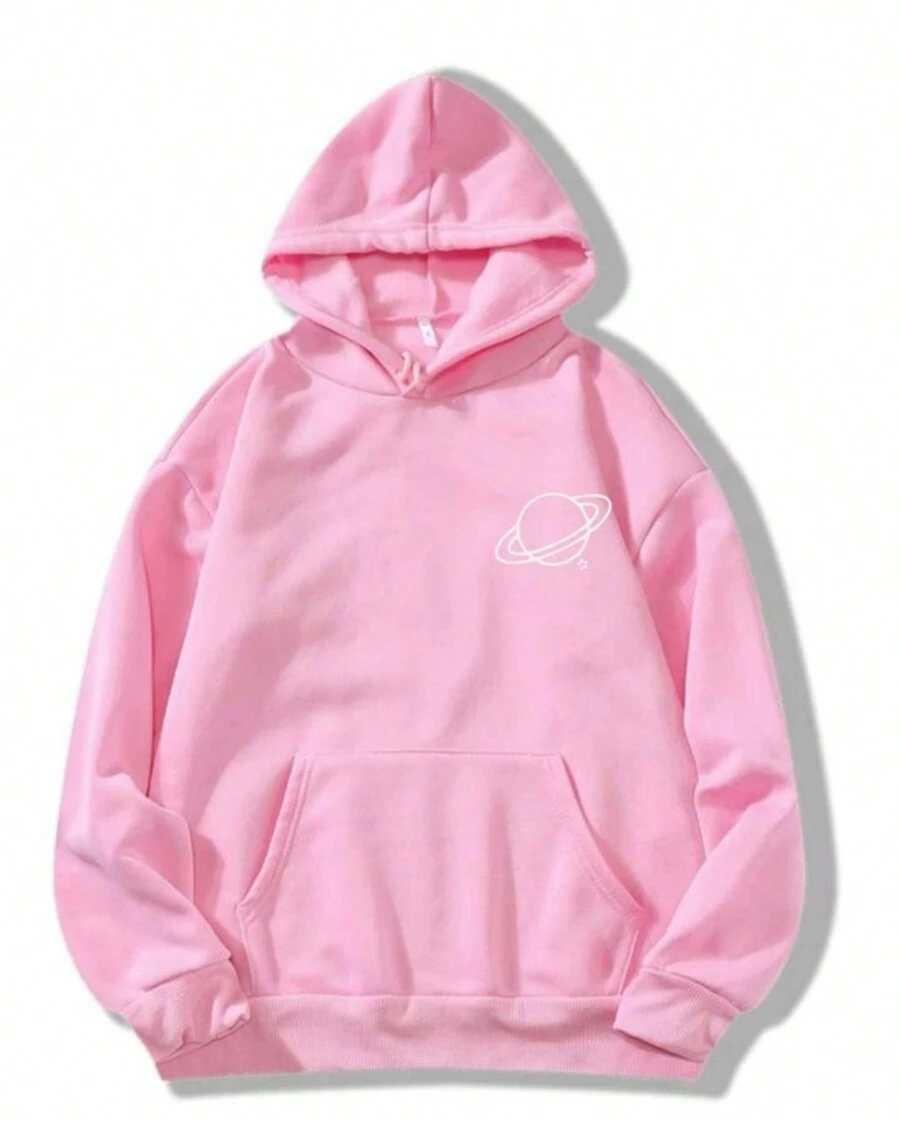 Men Sweatshirts - 淺粉色 - 查看 1