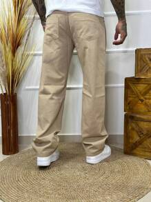 Men Jeans - Beige - View 4