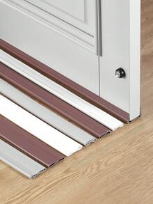1pc Corrugated Door Bottom Seal Strip For Air Conditioning And To Block The Cold Wind - White - View 8