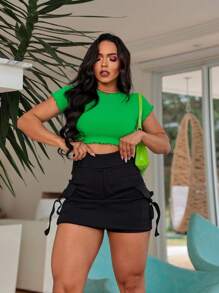 Women Shorts - màu đen - Xem 1