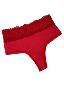 Women Thongs - 紅色 - 查看 1